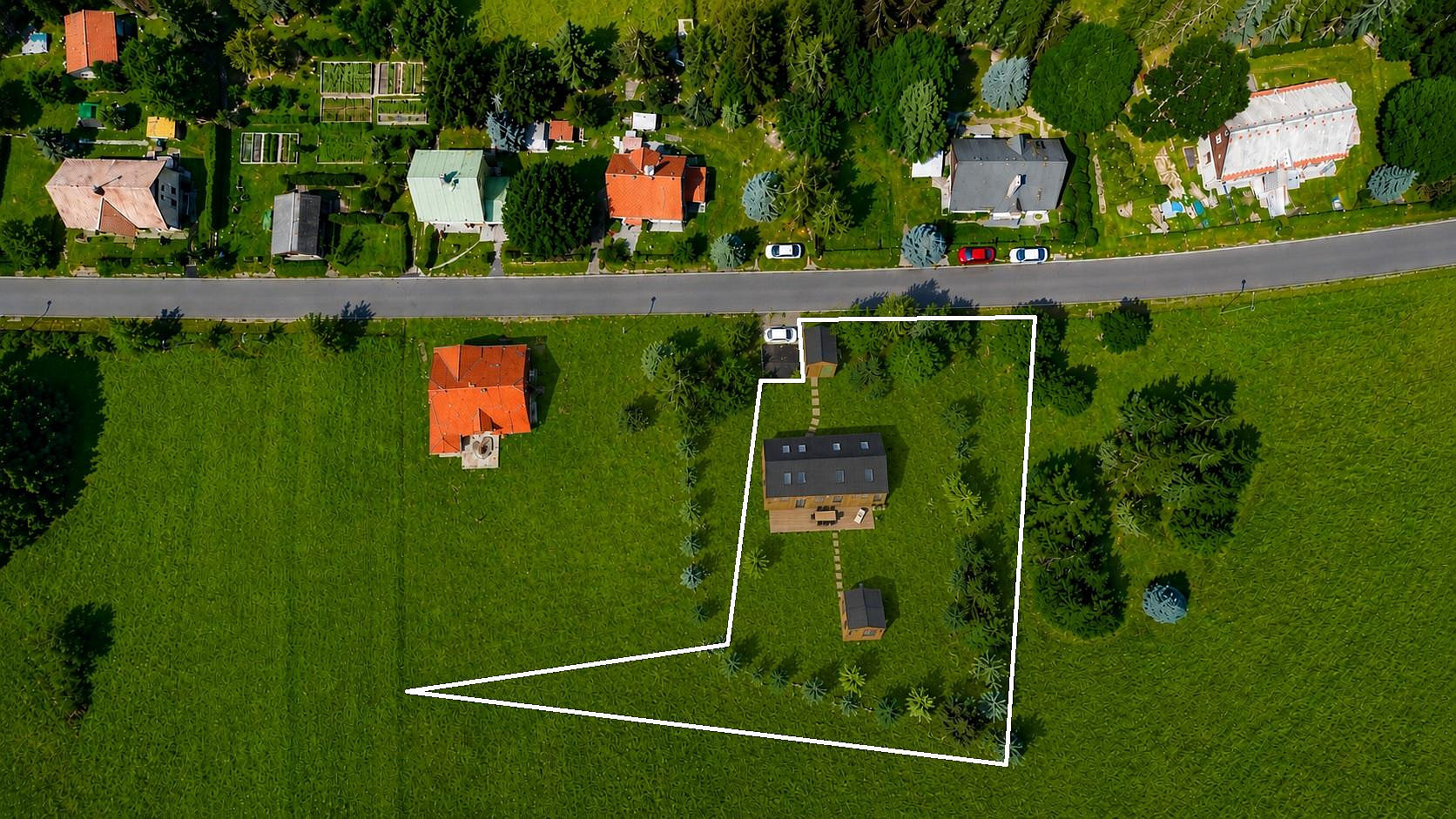 Prodej stavebního pozemku 1 279 m² – fotografie 3