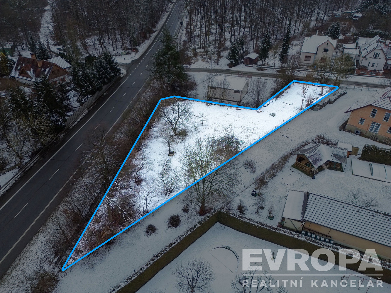 Prodej stavebního pozemku 1 235 m² – fotografie 3