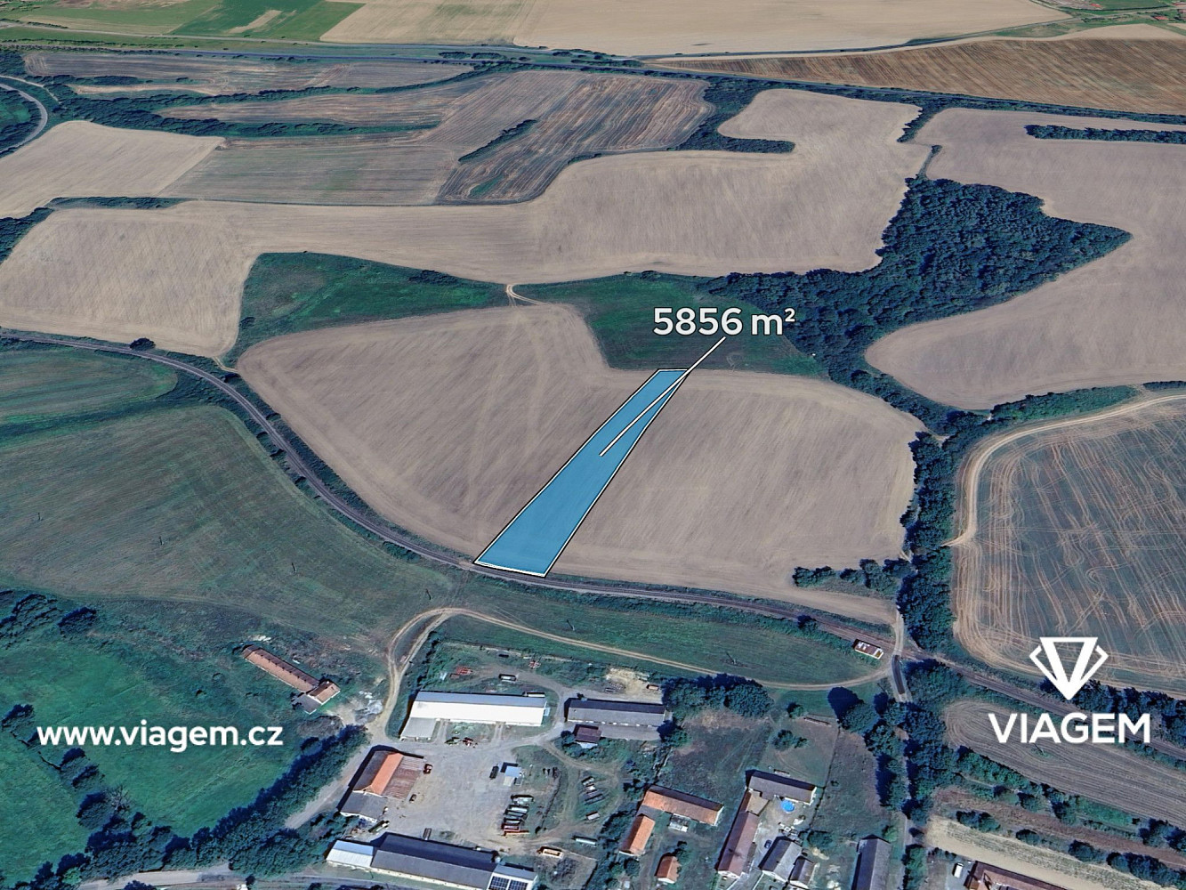 Prodej pole 915 m²