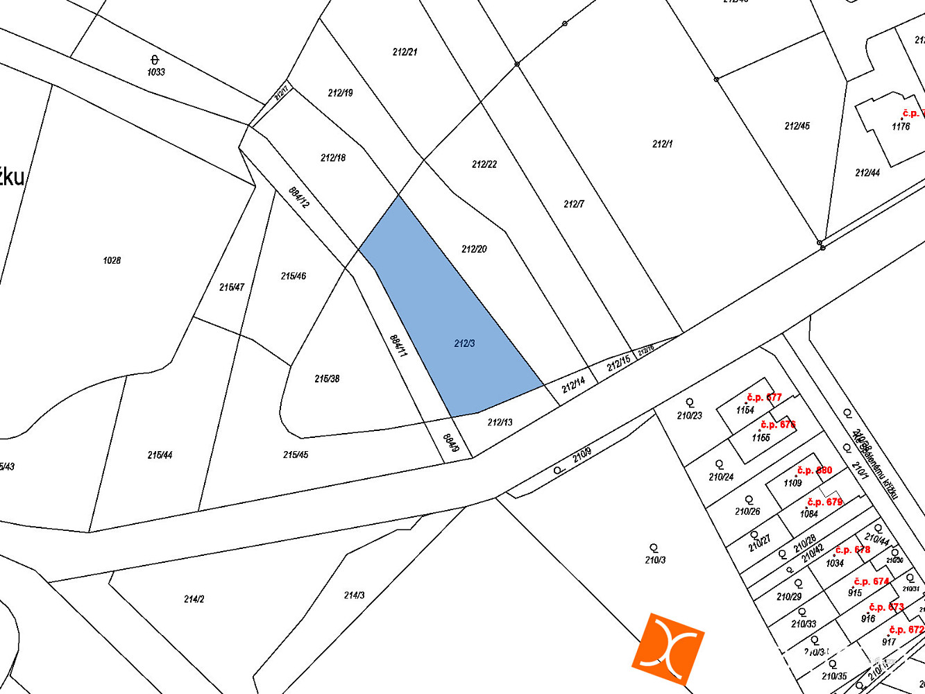 Prodej pole 474 m² — photo 2