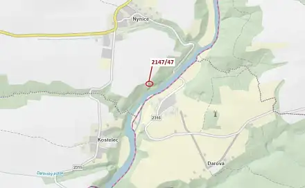 Dražba lesa 72 m², Nadryby