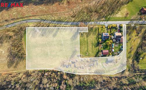 Prodej stavebního pozemku 14 457 m², Kluky, okres Mladá Boleslav