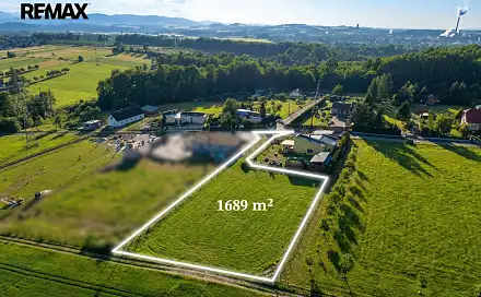 Prodej stavebního pozemku 1 689 m², Frýdek-Místek