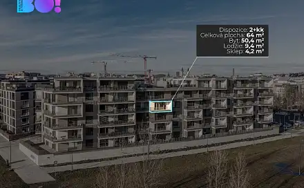 Pronájem bytu 2+kk 64 m², F. X. Riepla, Ostrava - Moravská Ostrava
