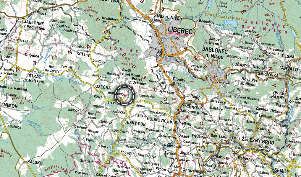 Prodej pole 10 933 m², Proseč pod Ještědem – náhled fotky 3