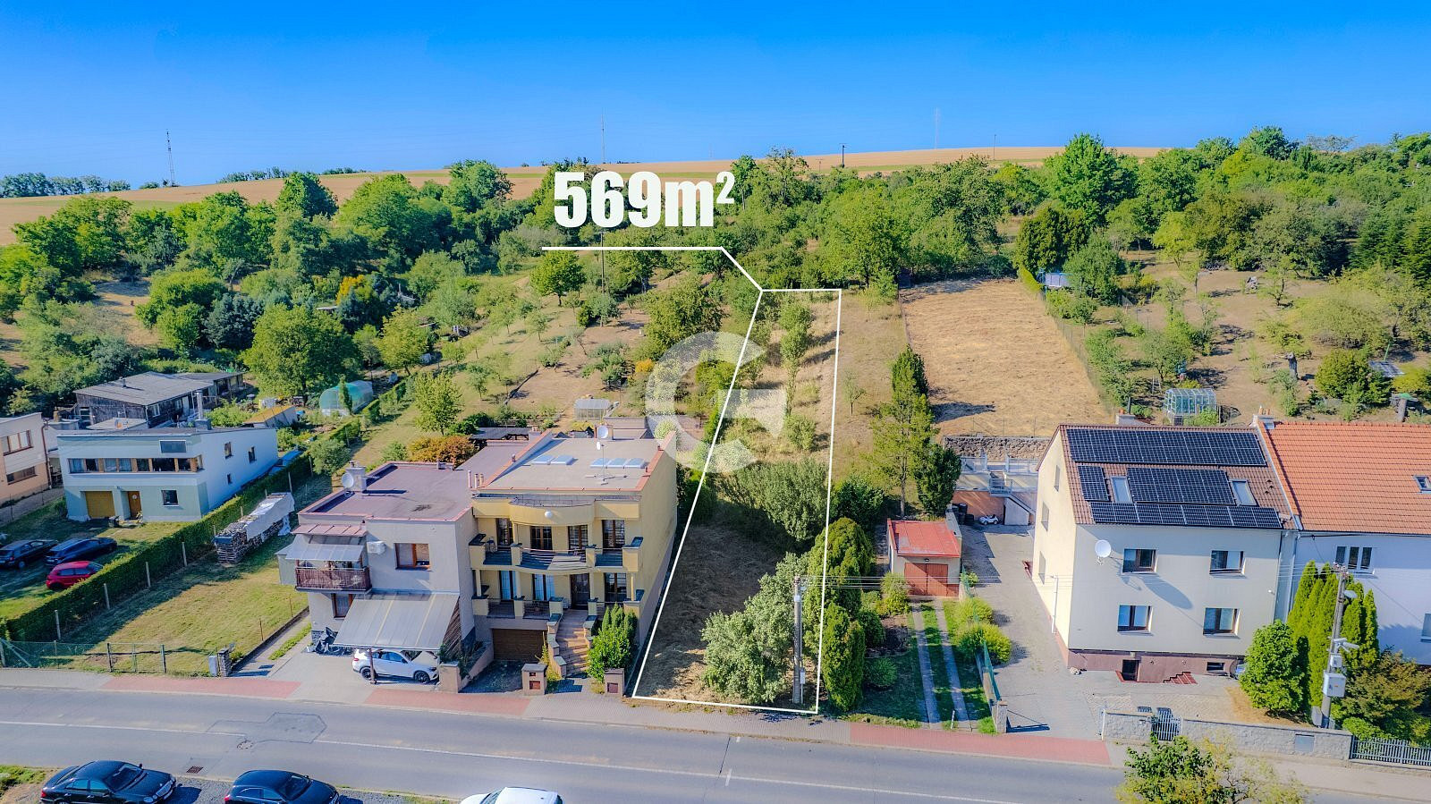 Prodej stavebního pozemku 569 m²