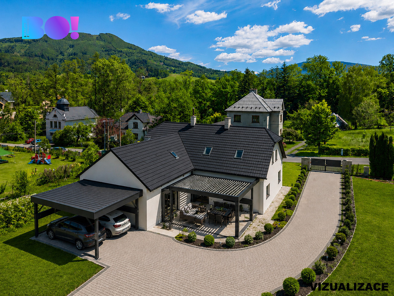 Prodej domu 250 m² s pozemkem 2 200 m²