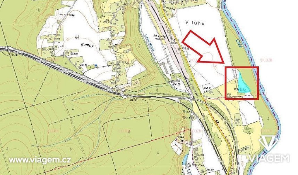 Prodej pole 1 720 m², Karviná – náhled fotky 4