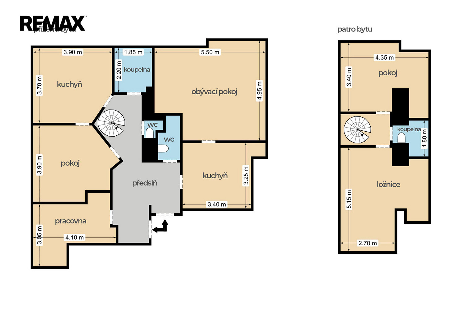 Prodej bytu 6+kk 149 m² – pohled 3