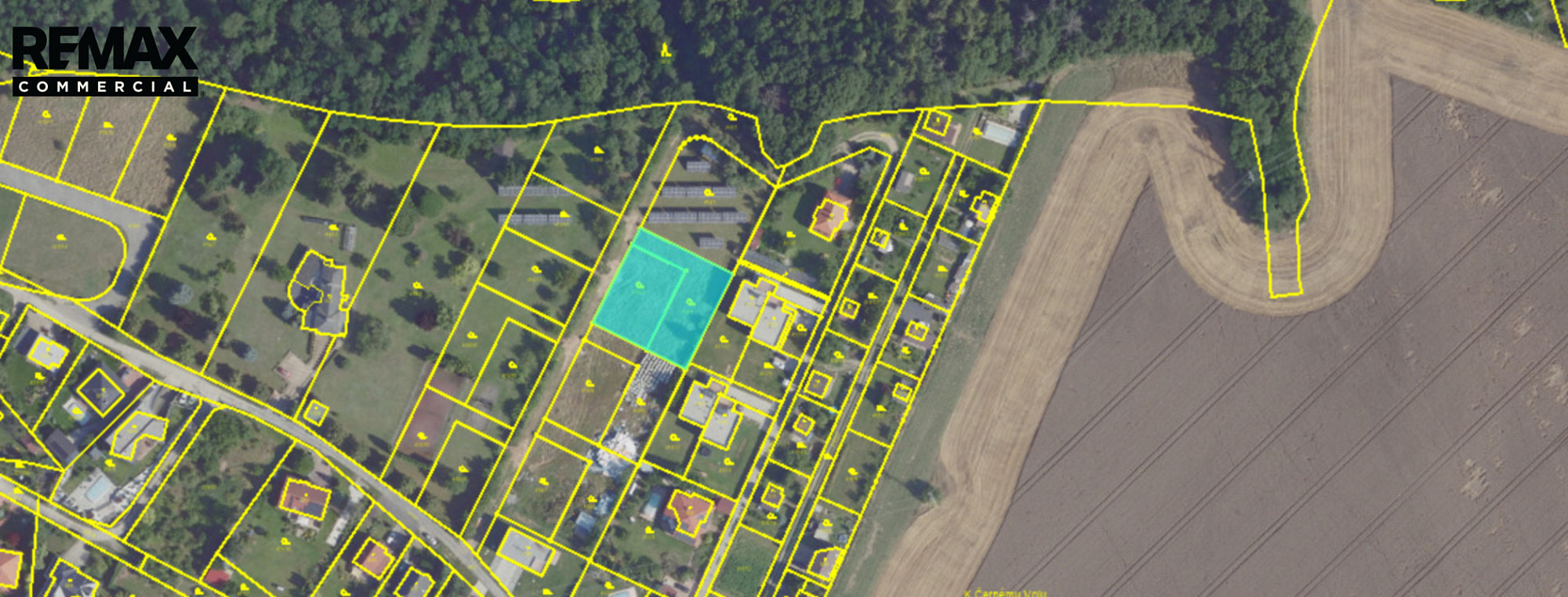 Prodej stavebního pozemku 1 369 m² – fotografie 5