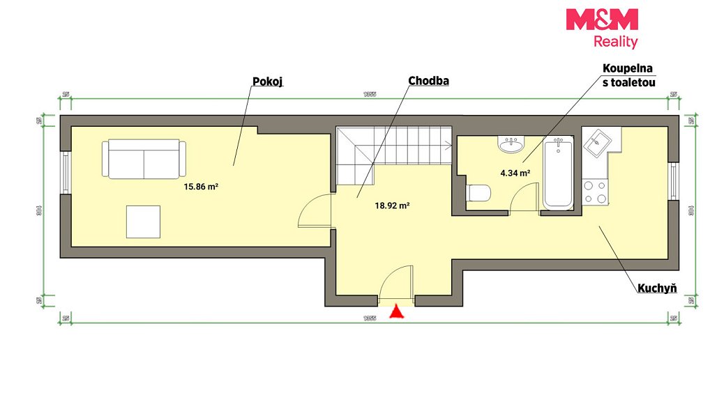 Pronájem bytu 2+1 55 m², Mariánské Lázně – náhled fotky 4