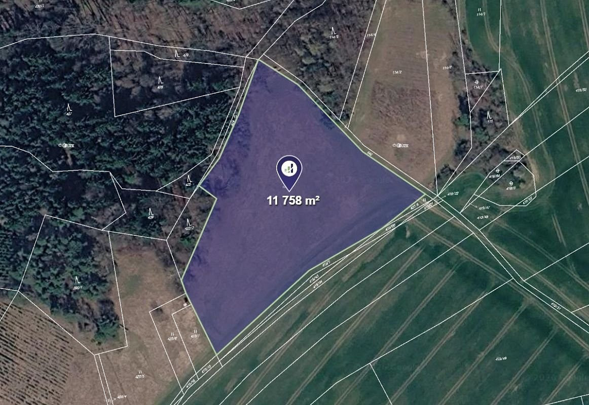 Prodej louky 11 758 m²