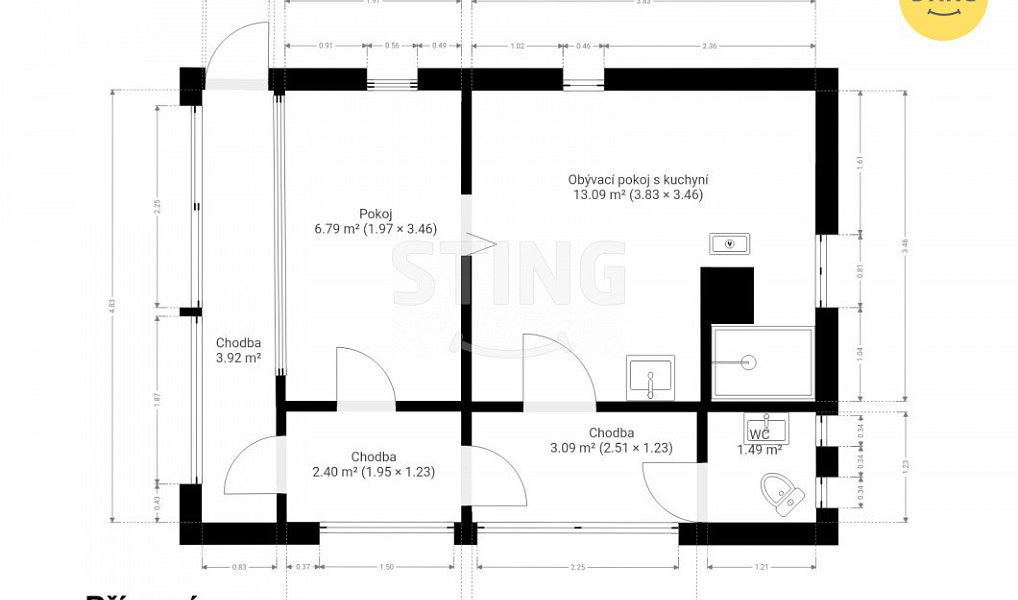 Prodej chaty/chalupy 51 m² s pozemkem 400 m², Horní Bečva – náhled fotky 17