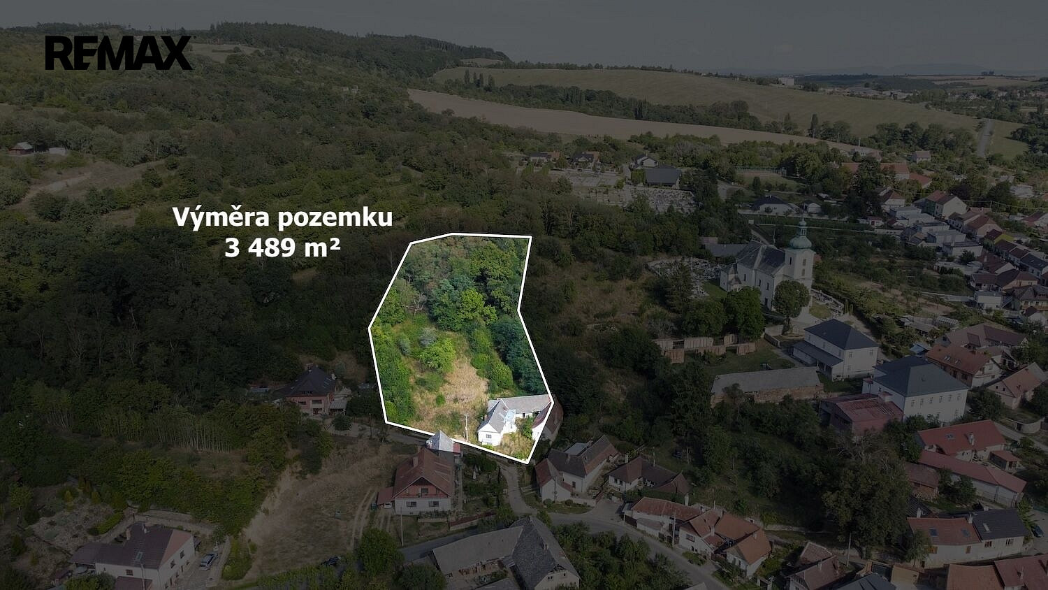 Prodej stavebního pozemku 3 489 m²