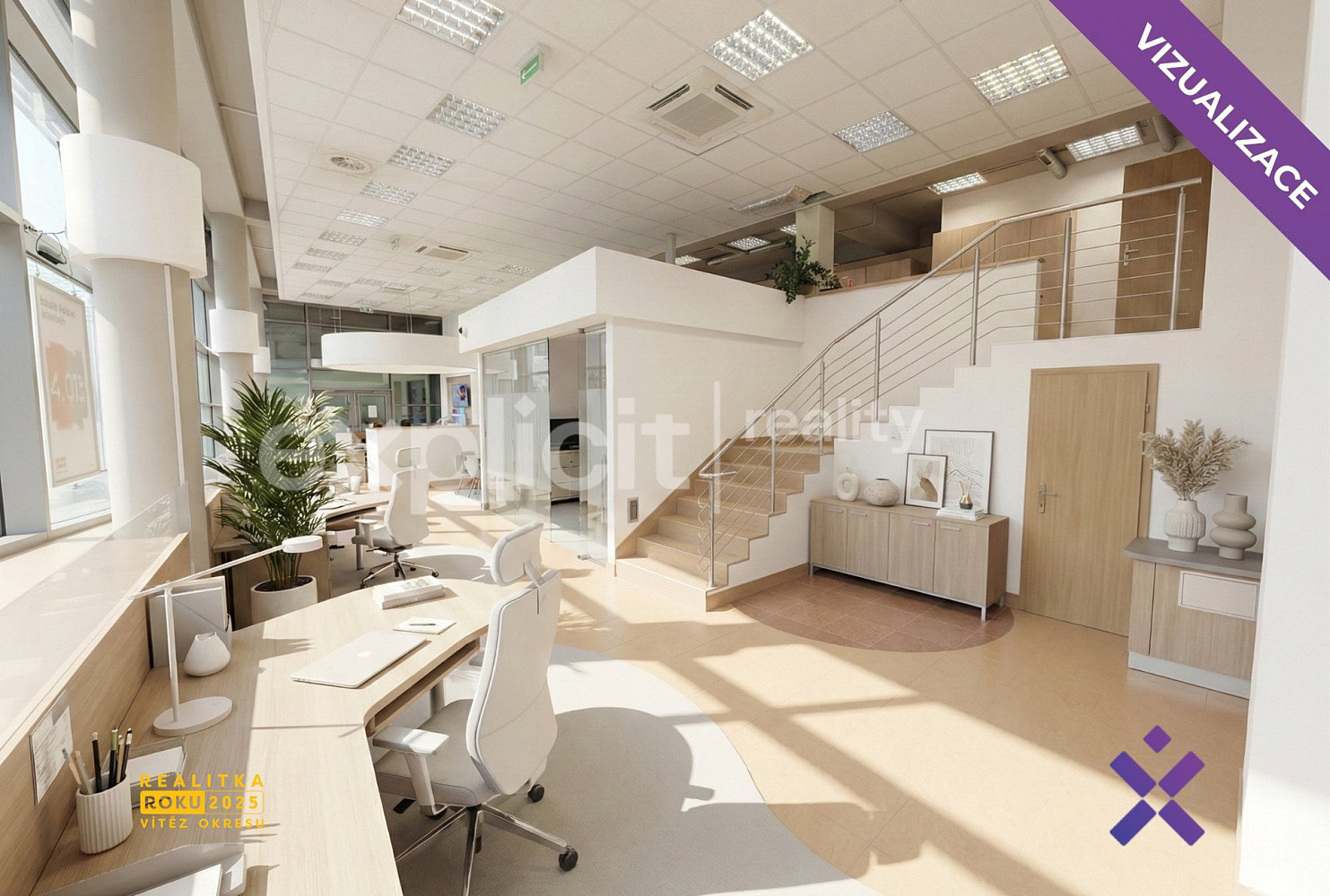 Pronájem obchodních prostor 158 m²