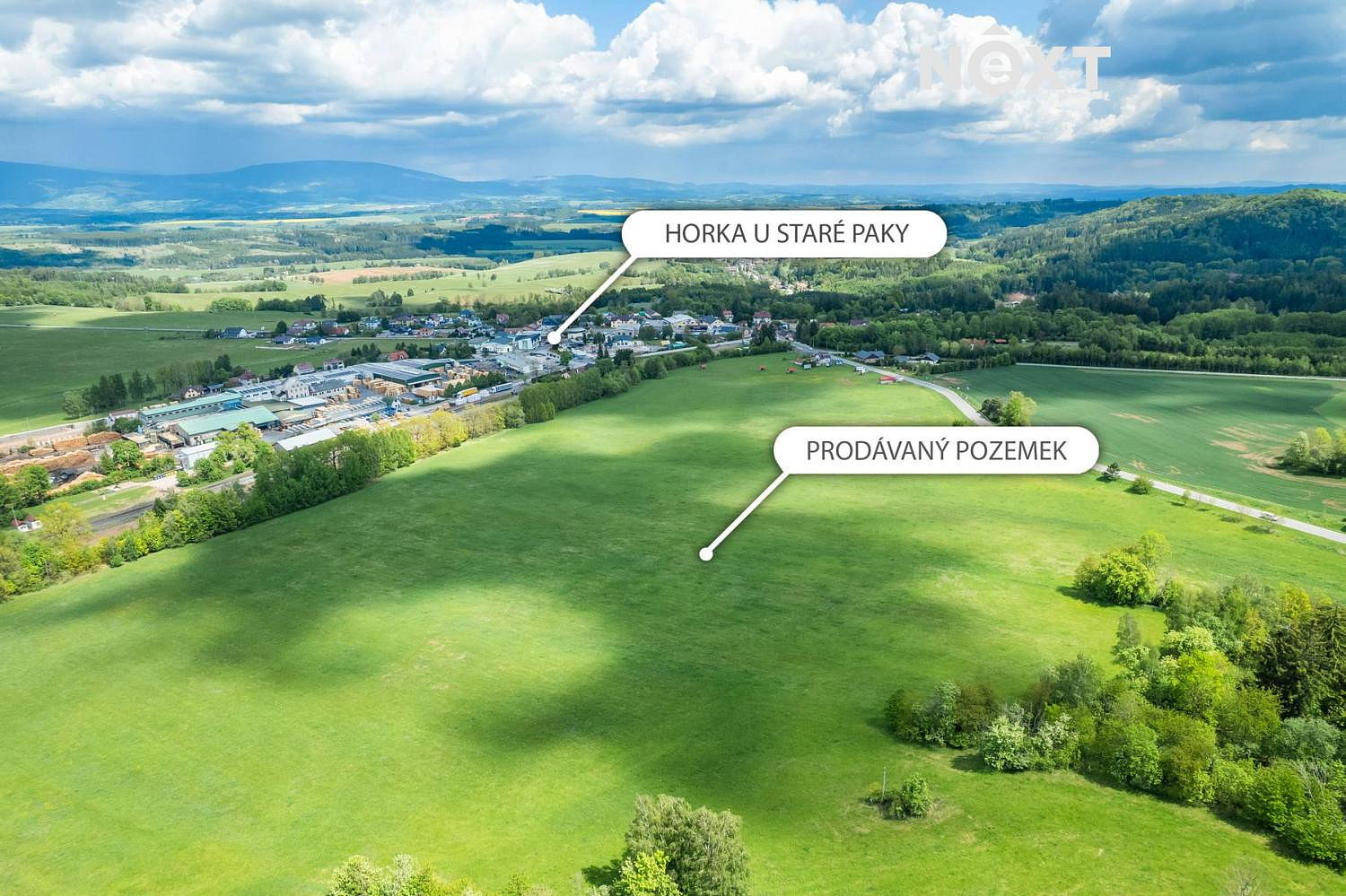 Prodej pole 38 750 m² – fotografie 2