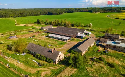 Prodej zemědělského objektu 4 026 m², Černovice, okres Plzeň-Jih