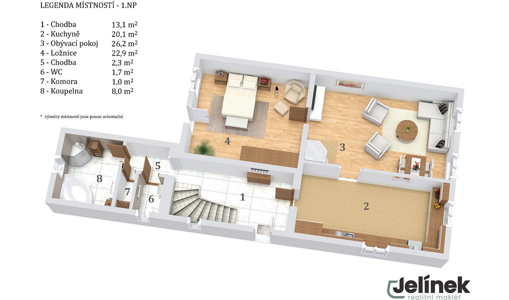 Prodej domu 140 m² s pozemkem 737 m², Polička – náhled fotky 19