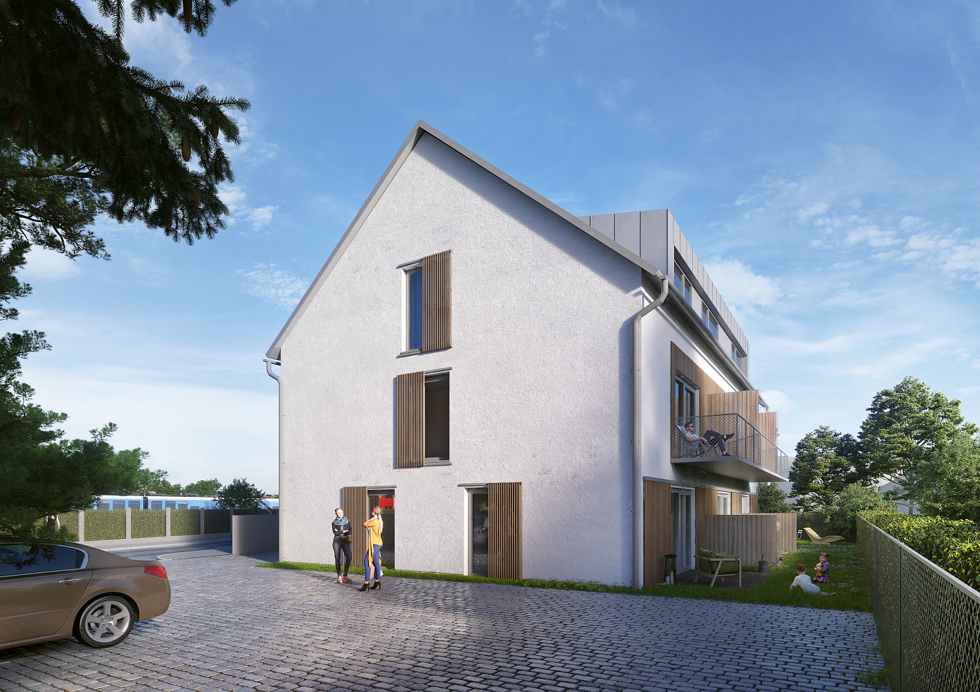 Prodej nájemního domu, činžáku 450 m² – pohled 3
