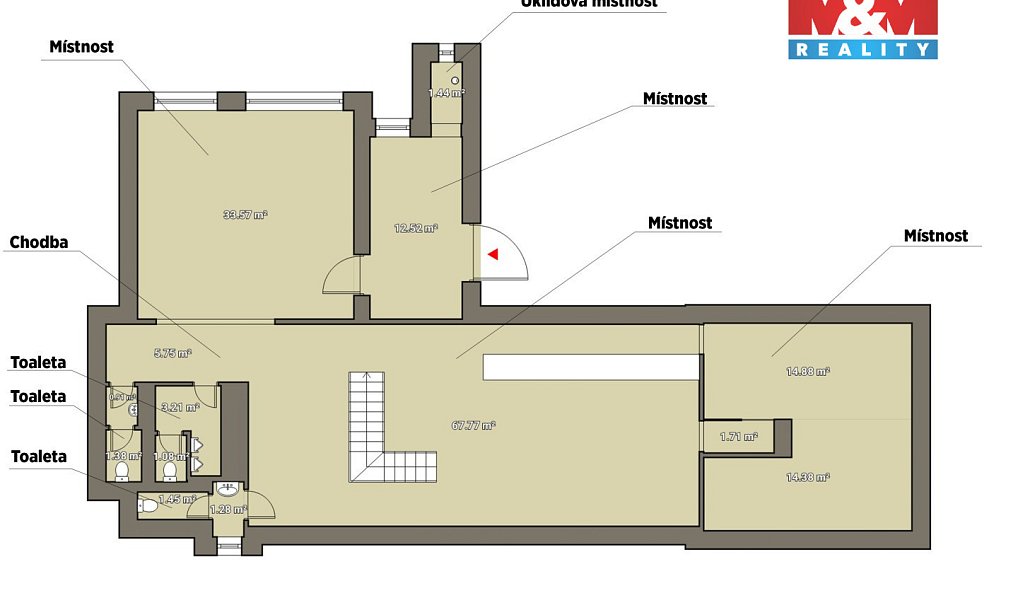 Pronájem obchodních prostor 208 m², Plzeň – náhled fotky 3