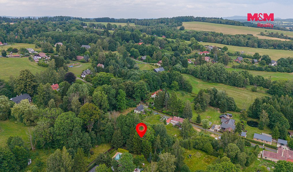 Prodej stavebního pozemku 1 596 m², Staré Křečany – náhled fotky 8