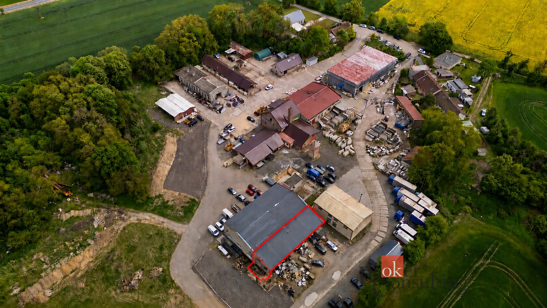 Pronájem skladovacích prostor 150 m²