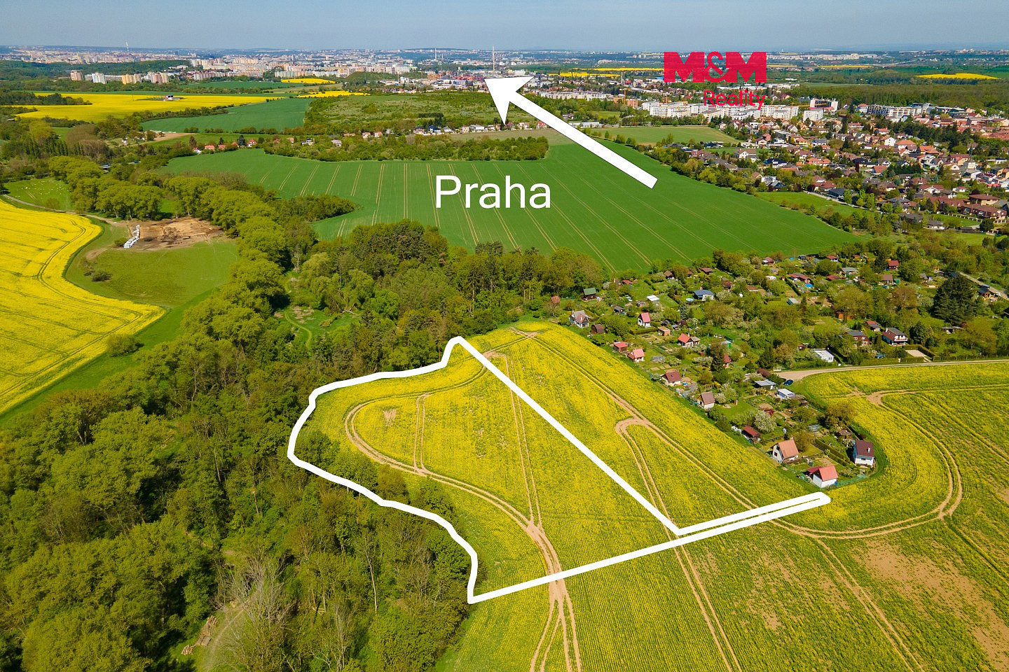 Prodej pole 9 488 m²