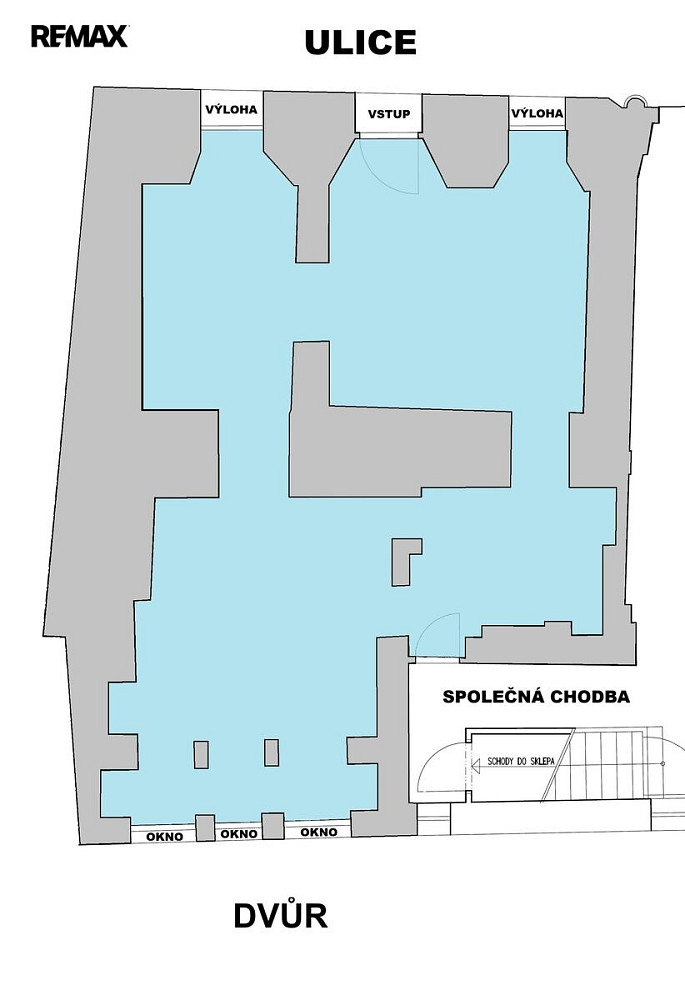 Pronájem obchodních prostor 72 m² – fotografie 3