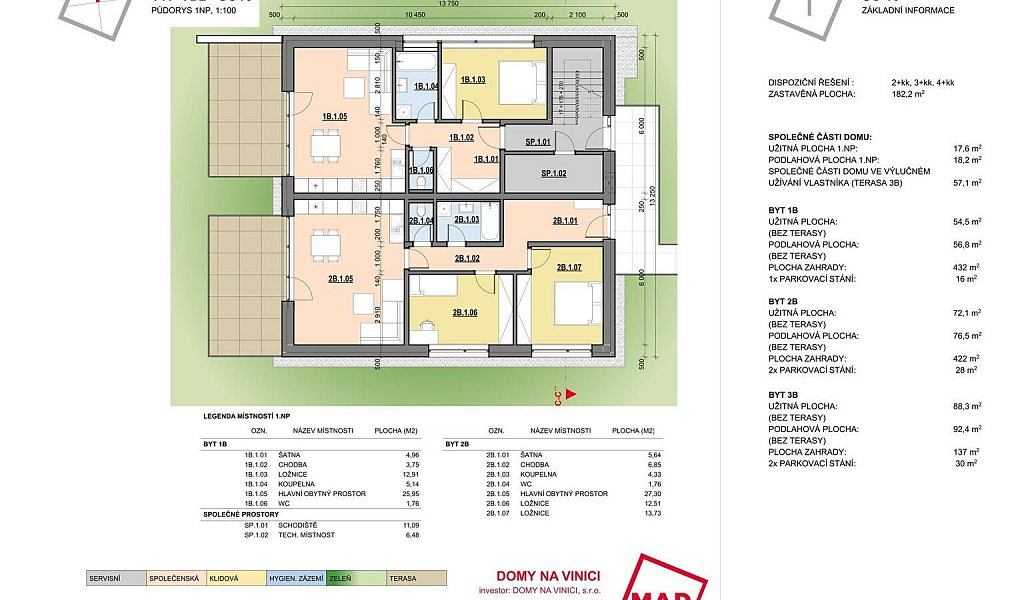 Prodej bytu 2+kk 55 m², Němčičky – náhled fotky 11