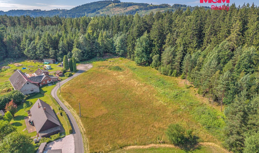 Prodej stavebního pozemku 1 660 m², Mostek – náhled fotky 4