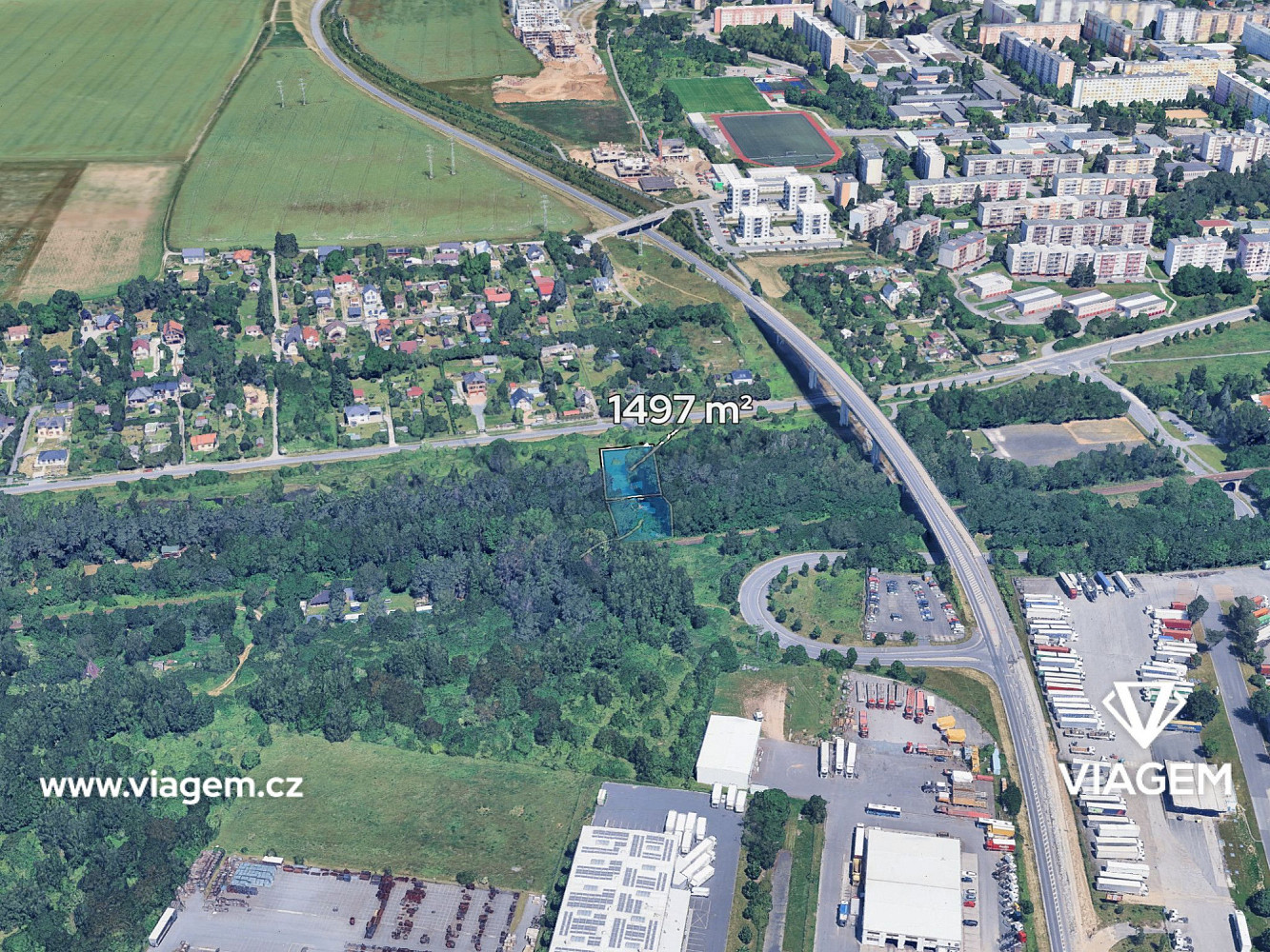 Prodej lesa 2 919 m²