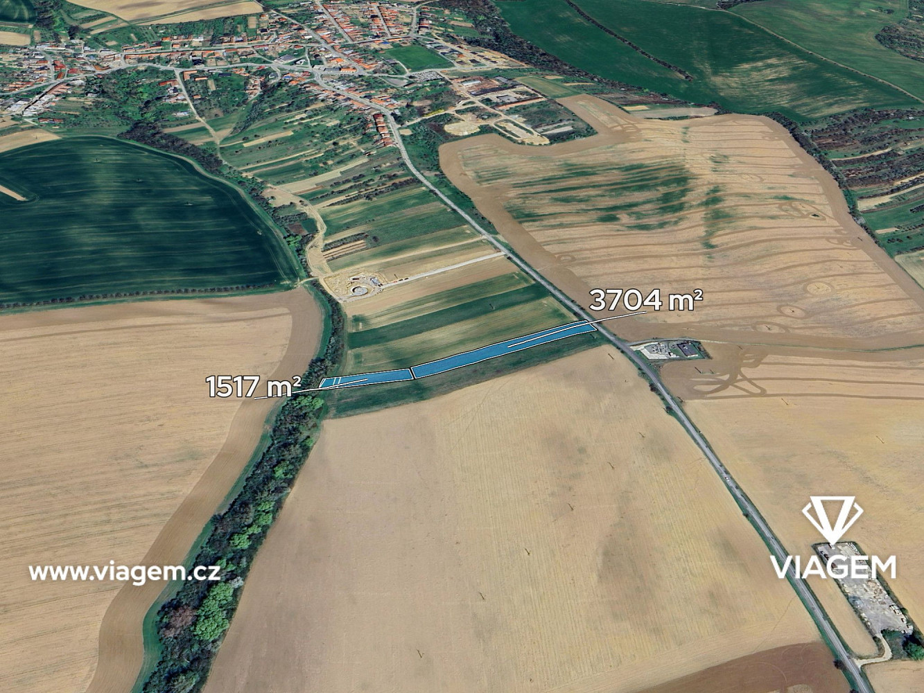 Prodej pole 949 m²