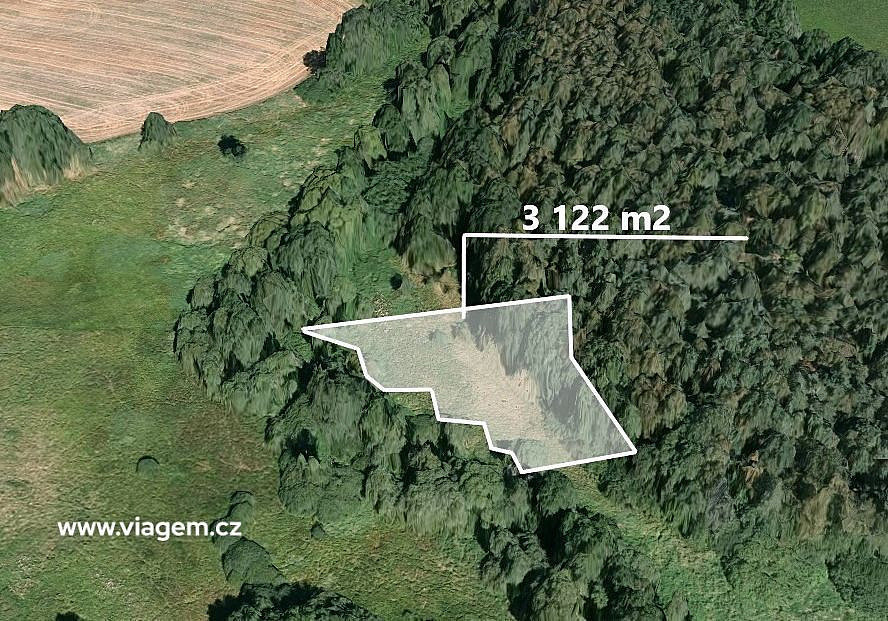 Prodej pole 3 122 m²