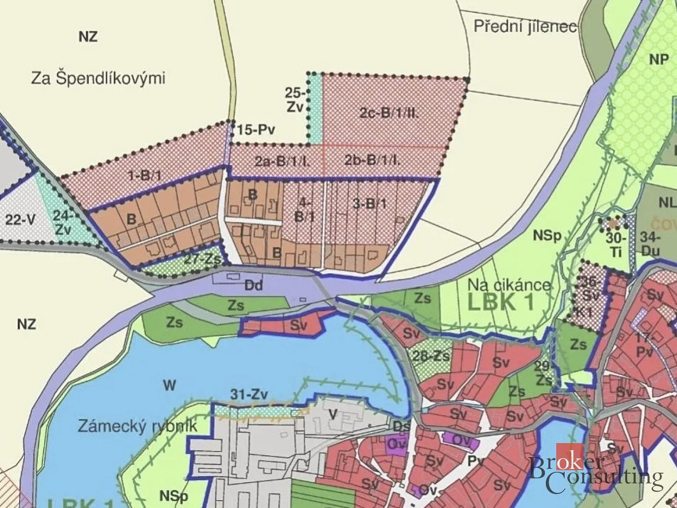 Prodej stavebního pozemku 585 m² – fotografie 3