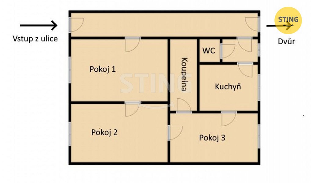 Pronájem domu 105 m² s pozemkem 233 m², Hodonín – náhled fotky 4
