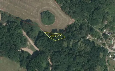 Prodej pole 403 m², Chlum u Třeboně - Žíteč, okres Jindřichův Hradec
