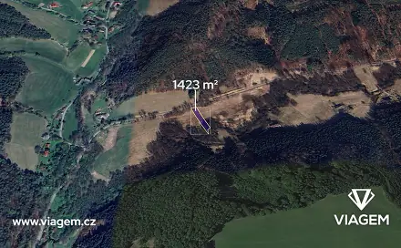 Prodej pole 355 m², Sychrov, okres Liberec