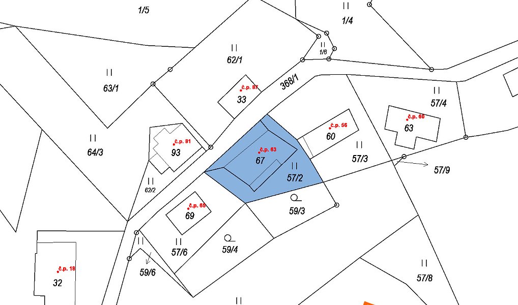 Prodej pozemku 320 m², Hřensko – náhled fotky 2