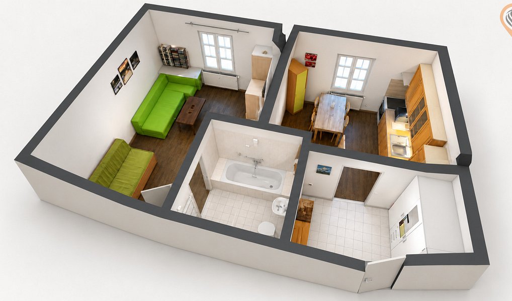 Pronájem bytu 2+kk 42 m², Janské Lázně – náhled fotky 2