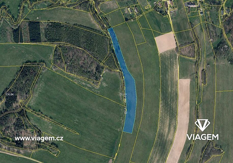 Prodej pole 16 844 m² – pohled 3