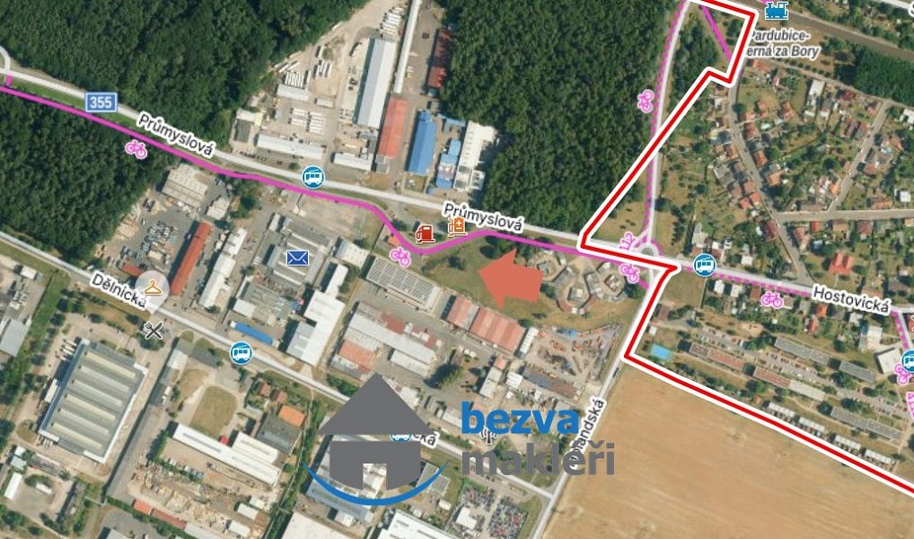 Pronájem louky 2 778 m², Pardubice – náhled fotky 5