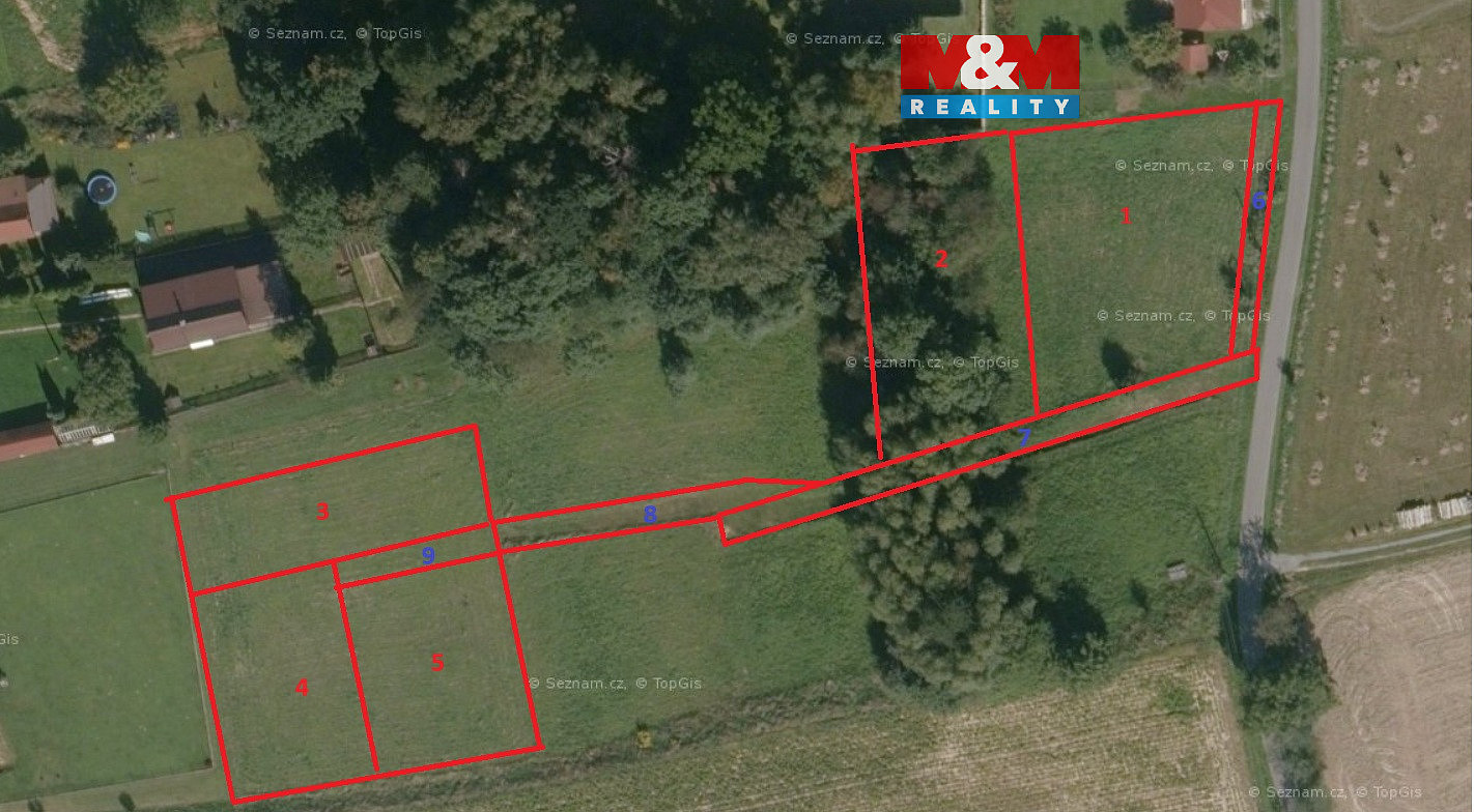 Prodej zahrady 5 518 m², Horní Bludovice