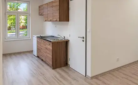 Pronájem bytu 1+kk 28 m², Průmyslová, Strančice, okres Praha-východ