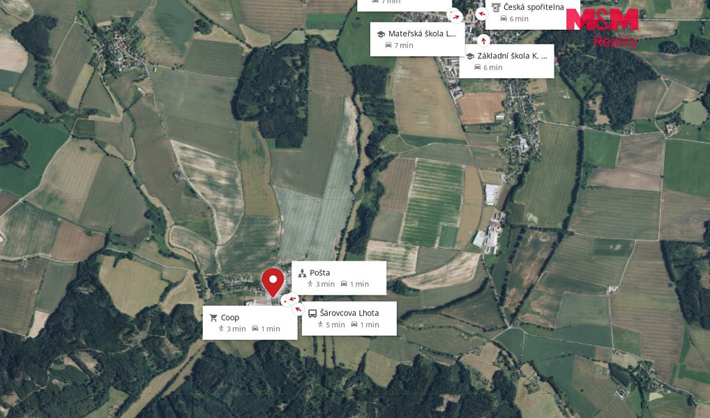 Prodej stavebního pozemku 1 403 m², Šárovcova Lhota – náhled fotky 19