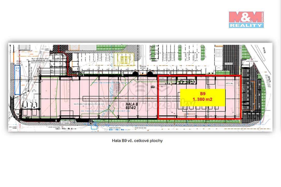 Pronájem výrobních prostor 1 380 m² — photo 2