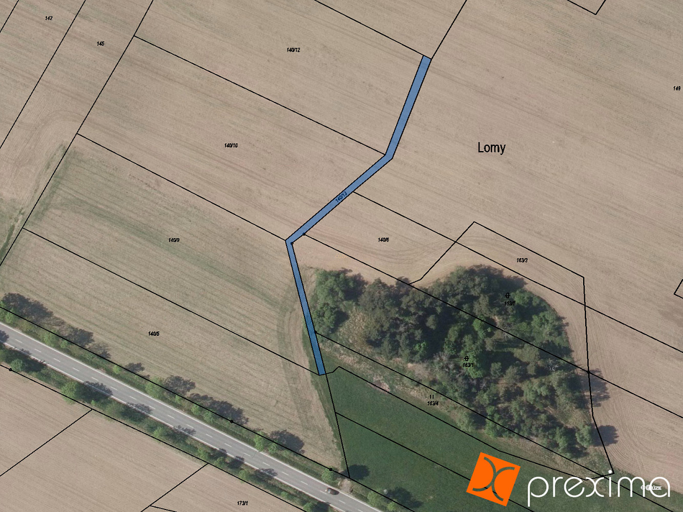 Prodej pole 3 m²