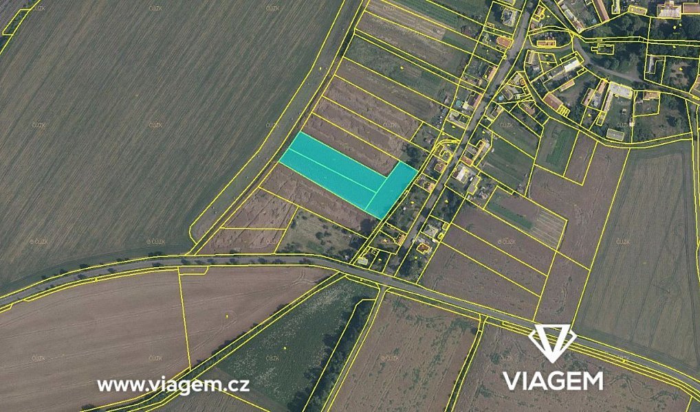 Prodej pole 934 m², Podbořany – náhled fotky 2