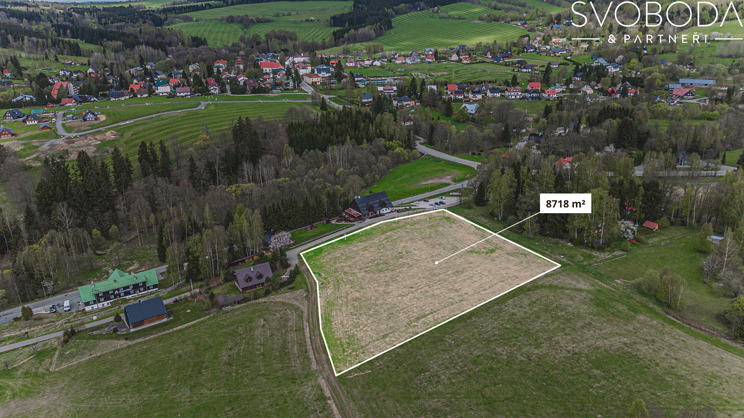 Prodej stavebního pozemku 8 718 m²