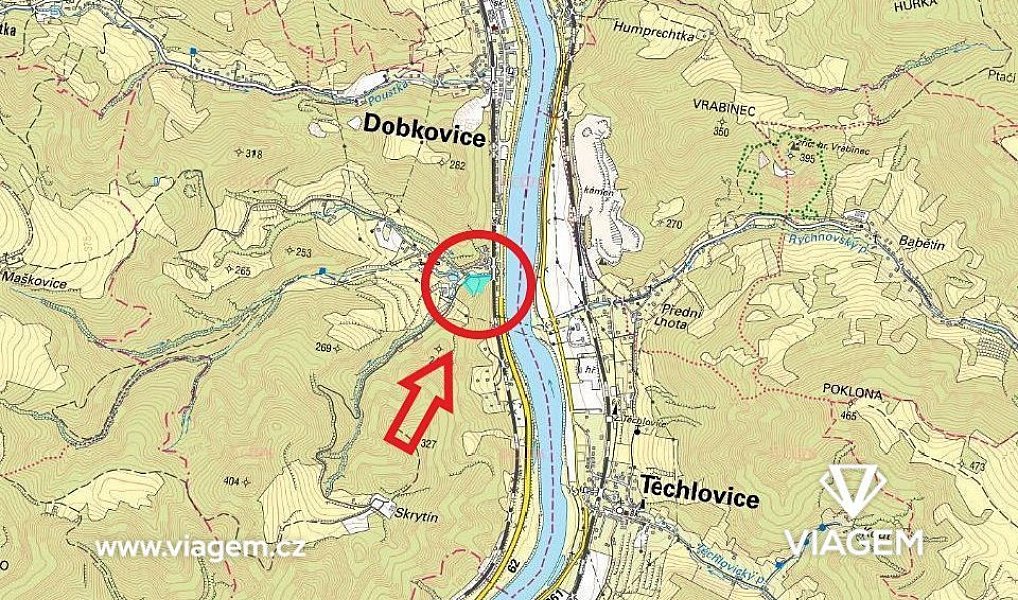 Prodej zahrady 6 585 m², Dobkovice – náhled fotky 3
