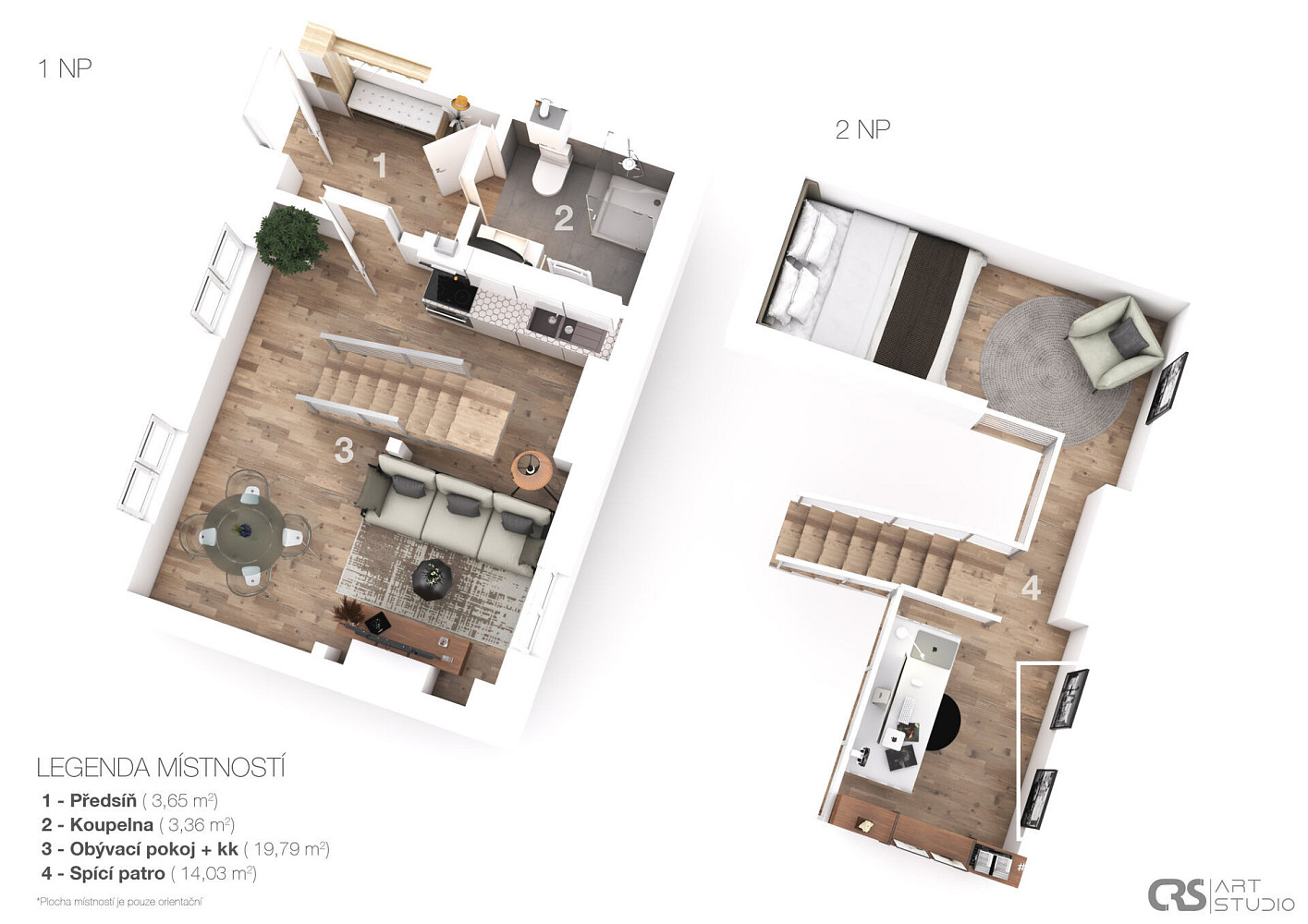 Prodej bytu 1+kk 41 m² — photo 3